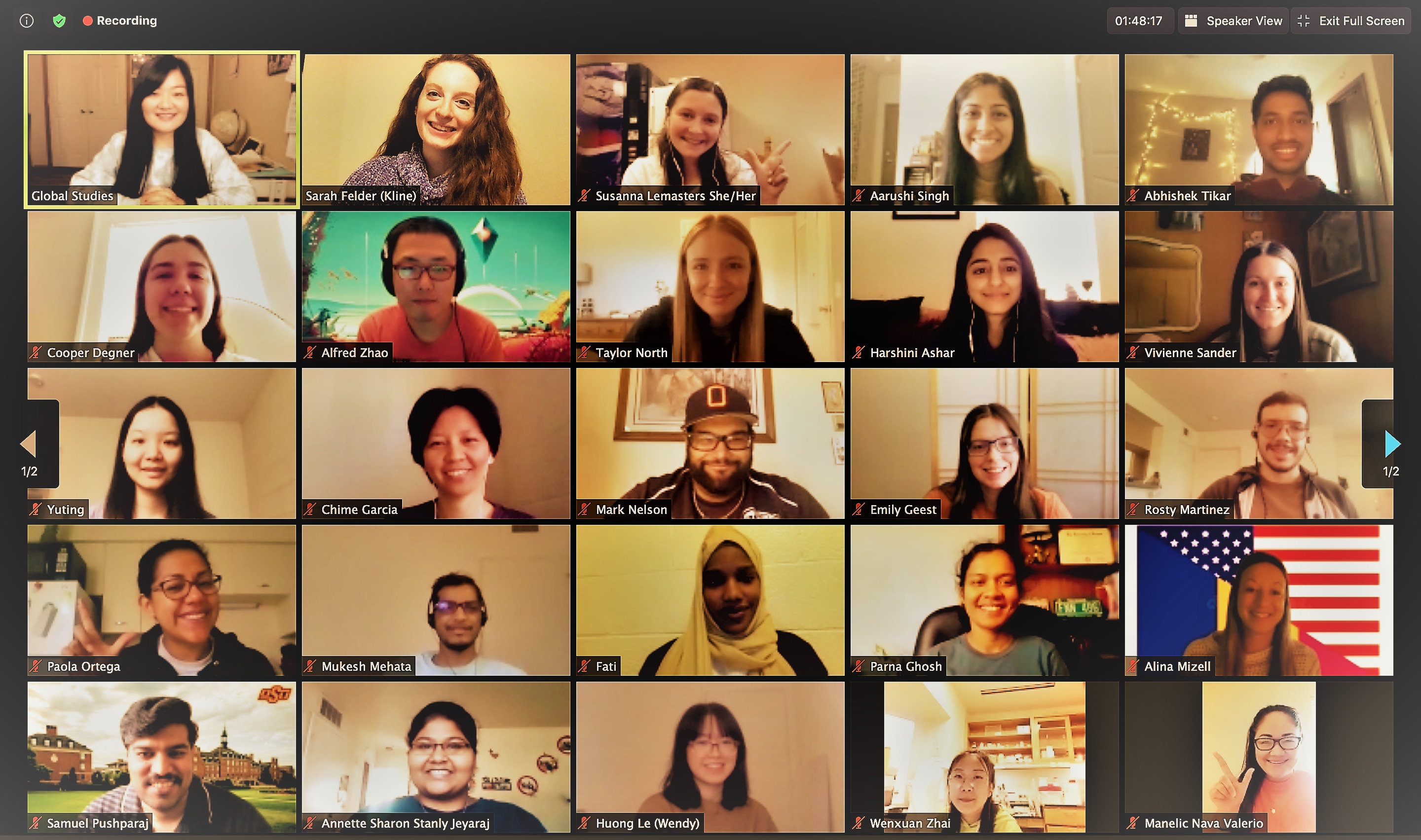 Global Leaders Leadership Workshop 2020