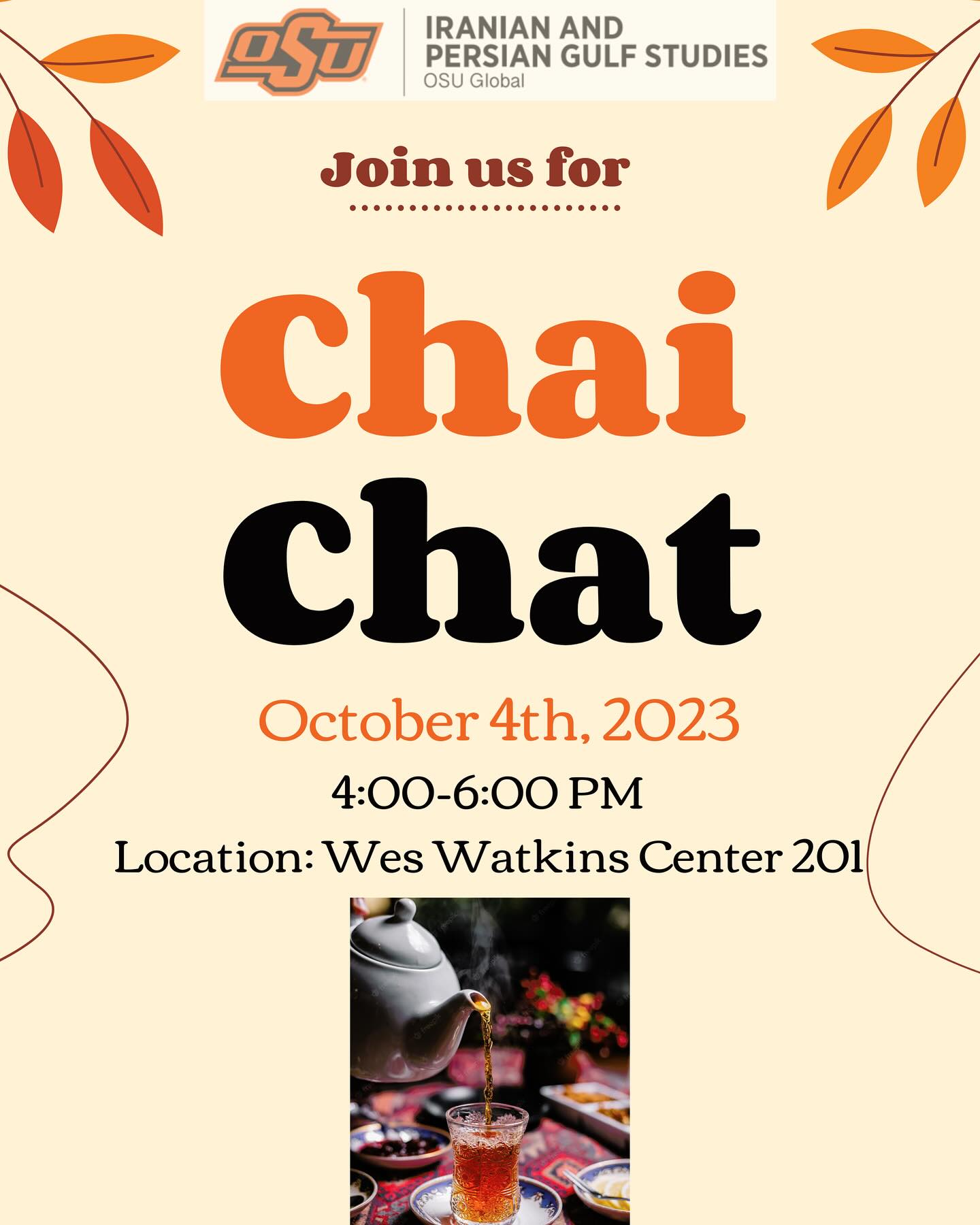 Chai Chat October 4 Chai Chat October 4