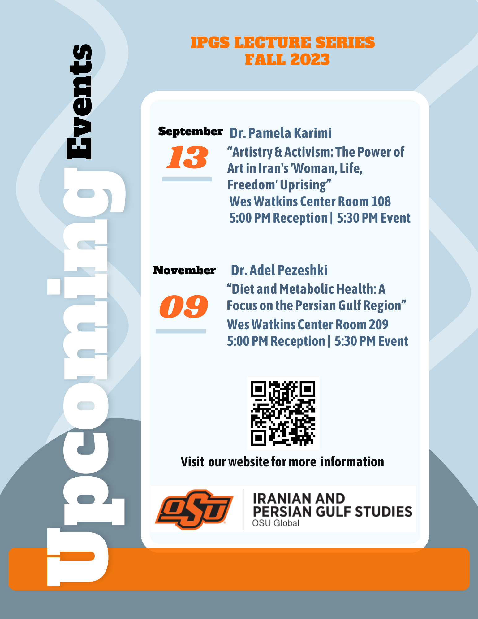 IPGS Lecture Series Fall Schedule IPGS Lecture Series Fall Schedule