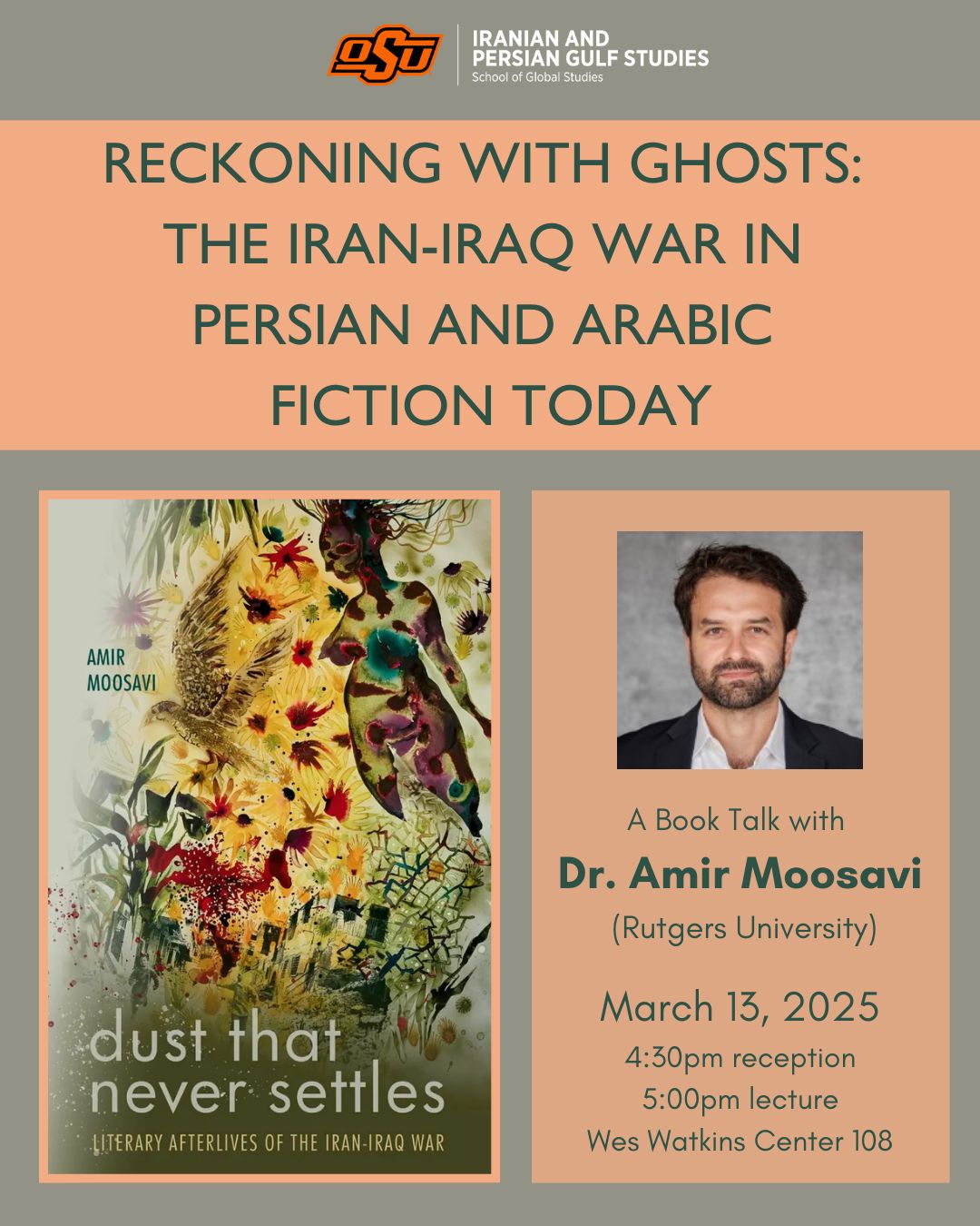 IPGS Lecture Series: Dr. Amir Moosavi IPGS Lecture Series: Dr. Amir Moosavi